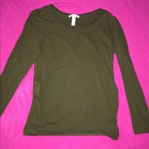 Long sleeve maternity top